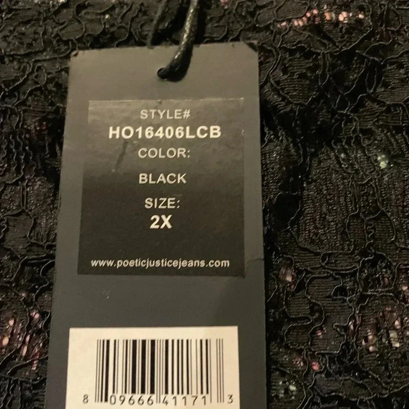 NWT Womenโs Top Size 2X in Black Shade - Picture 7 of 9